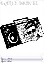 coloriage-chaine-hifi-1